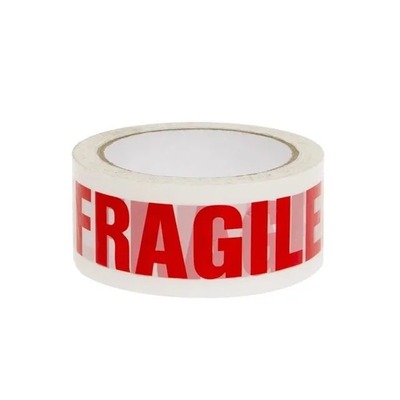 50mmx66m TackMax® 'Fragile' Printed Parcel Tape